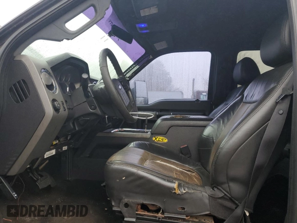 2011 Ford F-350 XL with VIN 1FT8W3BT5BEA16341, listed as a Copart auction lot 51161605 with 242,313 mi miles and Clean Title. Bid and sale history available at DreamBid. Image 7.
