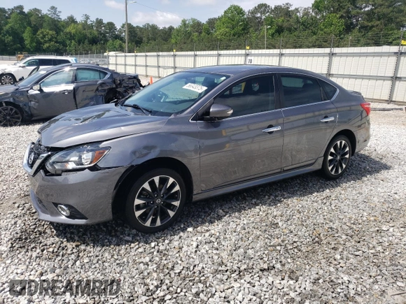 2019 Nissan Sentra S with VIN 3N1AB7AP4KY457408, listed as a Copart auction lot 56343375 with 66,406 mi miles and Salvage title. Bid and sale history available at DreamBid. Image 1.