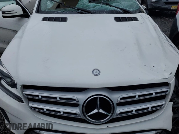 2017 Mercedes-Benz GLS 450 with VIN 4JGDF6EE1HA888427, listed as a Copart auction lot 58156635 with Not provided miles and Salvage title. Bid and sale history available at DreamBid. Image 12.