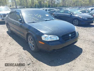 2000 Nissan Maxima GXE z VIN JN1CA31D5YT503730, wystawiony jako IAAI lot #42165125 z przebiegiem Nie podano mil oraz . Historia ofert i sprzedaży dostępna na DreamBid. Obrazek 1.