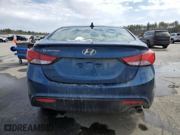 2014 Hyundai Elantra z VIN KMHDH6AH4EU028610, wystawiony jako Copart lot #50324635 z przebiegiem 92 080 mil mil oraz Szkody całkowita. Historia ofert i sprzedaży dostępna na DreamBid. Obrazek 6.