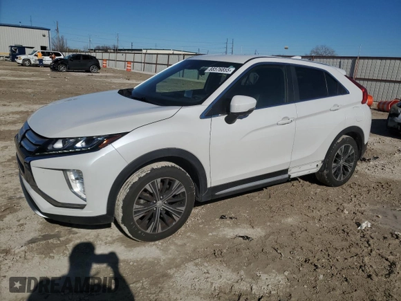 2020 Mitsubishi Eclipse Cross SE with VIN JA4AS5AA7LZ005600, listed as a Copart auction lot 88576855 with 100,460 mi miles and Salvage title. Bid and sale history available at DreamBid. Image 1.