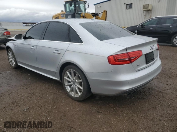 2014 Audi A4 Premium Plus z VIN WAUFFAFL0EN010602, wystawiony jako Copart lot #48084035 z przebiegiem 115 046 mil mil oraz Szkoda całkowita • Salvage title. Historia ofert i sprzedaży dostępna na DreamBid. Obrazek 2.