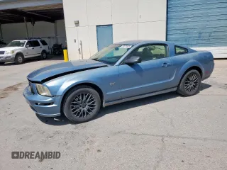 2007 Ford Mustang GT Deluxe with VIN 1ZVHT82H875278618, listed as a Copart auction lot 60474805 with Not provided miles and Salvage title. Bid and sale history available at DreamBid. Image 1.