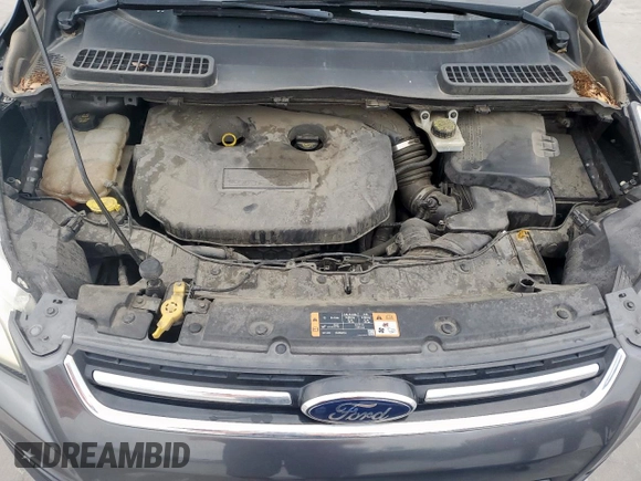 2015 Ford Escape Titanium with VIN 1FMCU0J97FUA32858, listed as a Copart auction lot 51221495 with Not provided miles and Clean title. Bid and sale history available at DreamBid. Image 12.