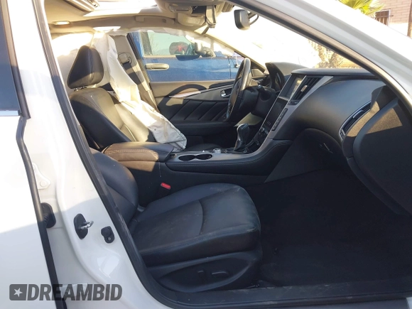 2017 Infiniti Q50 Premium with VIN JN1EV7AP6HM737223, listed as a IAAI auction lot 41335651 with 93,883 mi miles and . Bid and sale history available at DreamBid. Image 5.