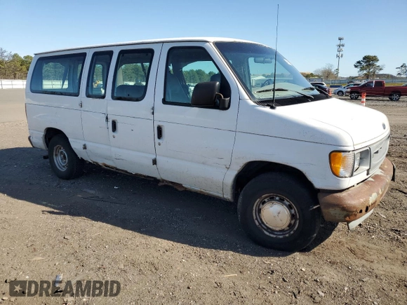 2001 Ford Econoline Passenger XL with VIN 1FMRE11201HB08051, listed as a Copart auction lot 54983885 with 159,509 mi miles and Clean title. Bid and sale history available at DreamBid. Image 4.
