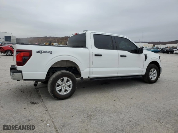 2024 Ford F-150 XL with VIN 1FTFW1L51RKD42614, listed as a Copart auction lot 82780774 with 23,234 mi miles and Salvage Title. Bid and sale history available at carsss.com. Image 3.