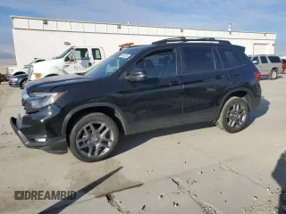 2023 Honda Passport EX-L with VIN 5FNYF8H58PB009525, listed as a Copart auction lot 44645365 with 30,582 mi miles and Salvage Title. Bid and sale history available at carsss.com. Image 1.