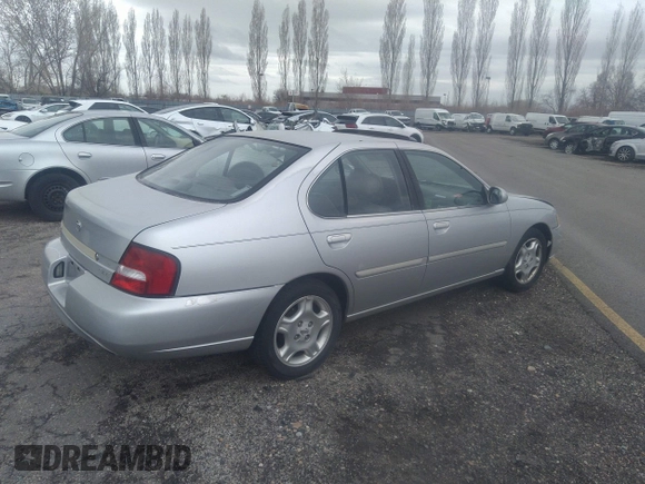 2001 Nissan Altima GXE with VIN 1N4DL01A81C120442, listed as a IAAI auction lot 36104251 with 0 mi miles. Bid and sale history available at carsss.com. Image 4.