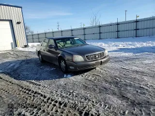 2003 Cadillac DeVille with VIN 1G6KD54Y03U266967, listed as a Copart auction lot 46402915 with 149,579 mi miles and Non Repairable. Bid and sale history available at carsss.com. Image 11.