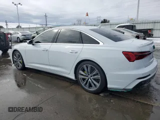 2019 Audi A6 Premium Plus with VIN WAUL2AF24KN024052, listed as a Copart auction lot 45996475 with 37,215 mi miles and Salvage Title. Bid and sale history available at carsss.com. Image 2.
