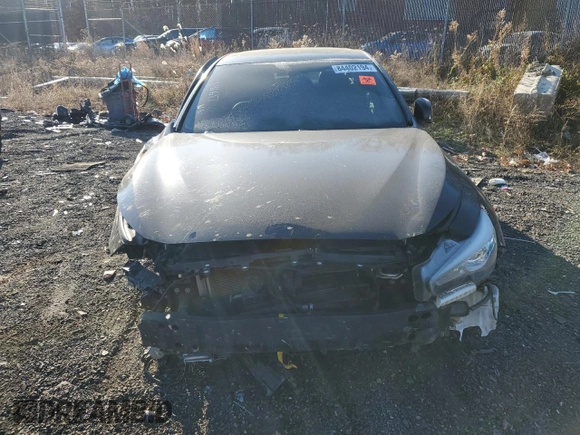 2020 Infiniti Q50 Pure with VIN JN1EV7AR8LM255427, listed as a Copart auction lot 84402194 with 91,280 mi miles and Salvage title. Bid and sale history available at DreamBid. Image 5.
