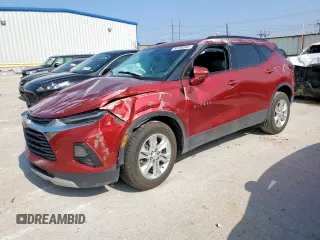 2022 Chevrolet Blazer LT with VIN 3GNKBCR48NS160497, listed as a Copart auction lot 58186505 with Not provided miles and Salvage title. Bid and sale history available at DreamBid. Image 1.