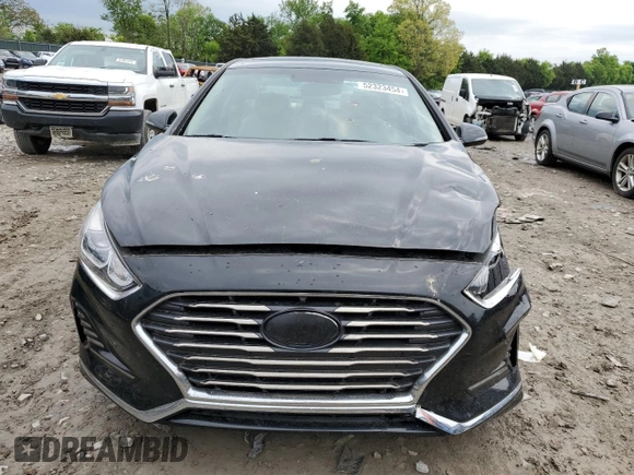 2018 Hyundai Sonata SEL with VIN 5NPE34AF5JH676066, listed as a Copart auction lot 52323454 with 77,222 mi miles and Salvage Title. Bid and sale history available at DreamBid. Image 5.