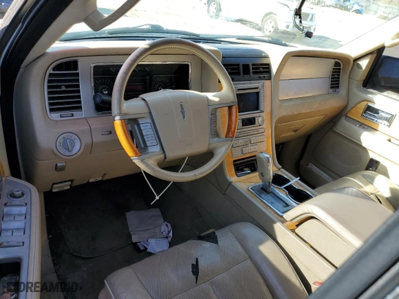 2007 Lincoln Navigator with VIN 5LMFU28587LJ25775, listed as a Copart auction lot 46646095 with 144,223 mi miles and Clean Title. Bid and sale history available at carsss.com. Image 8.