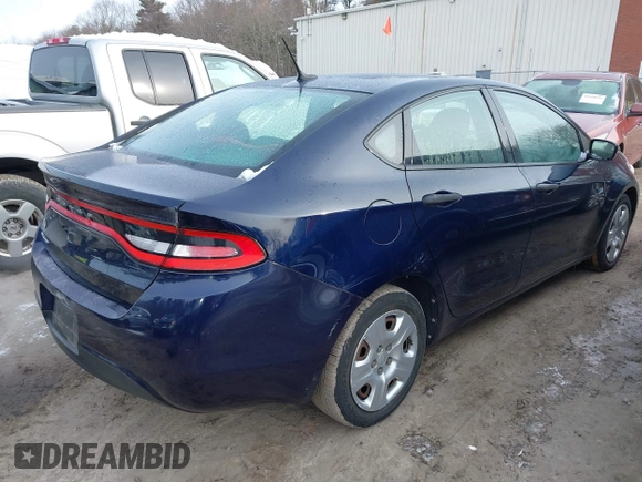 2013 Dodge Dart SE with VIN 1C3CDFAA8DD258894, listed as a IAAI auction lot 41543580 with 153,232 mi miles and . Bid and sale history available at carsss.com. Image 4.