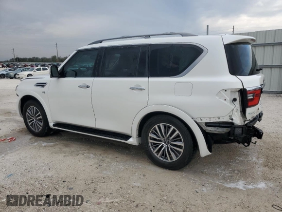 2022 Nissan Armada SL with VIN JN8AY2BC4N9161684, listed as a Copart auction lot 88525295 with 33,037 mi miles and Non Repairable. Bid and sale history available at carsss.com. Image 2.