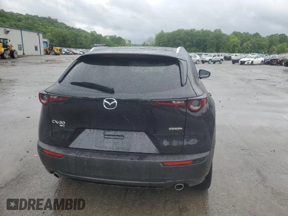 2024 Mazda CX-30 S Preferred with VIN 3MVDMBCM3RM665144, listed as a Copart auction lot 57988065 with 9,458 mi miles and Salvage title. Bid and sale history available at DreamBid. Image 6.