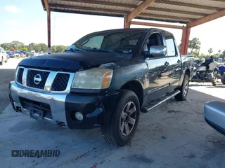 2004 Nissan Titan LE with VIN 1N6AA07B74N525703, listed as a IAAI auction lot 42572763 with Not provided miles and . Bid and sale history available at DreamBid. Image 2.