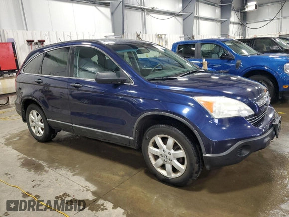 2008 Honda CR-V EX with VIN 3CZRE48508G700876, listed as a Copart auction lot 50871395 with 154,028 mi miles and Salvage Title. Bid and sale history available at carsss.com. Image 4.