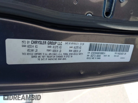 2014 Dodge Charger SXT with VIN 2C3CDXHG0EH308014, listed as a IAAI auction lot 41798872 with 115,247 mi miles and . Bid and sale history available at DreamBid. Image 9.