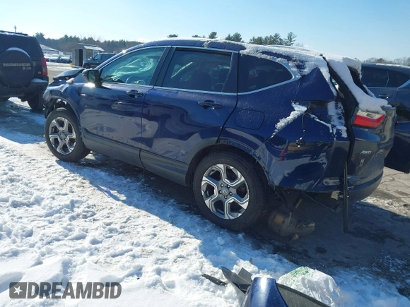2019 Honda CR-V EX-L with VIN 2HKRW2H80KH643675, listed as a IAAI auction lot 41396375 with 101,296 mi miles and . Bid and sale history available at carsss.com. Image 3.