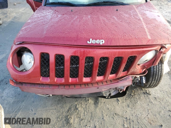 2017 Jeep Patriot 75th Anniversary with VIN 1C4NJRBB9HD195896, listed as a Copart auction lot 79847324 with 119,550 mi miles and Salvage Title. Bid and sale history available at carsss.com. Image 12.
