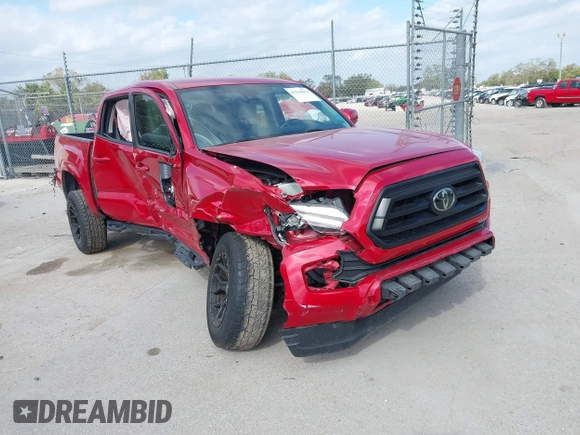 2022 Toyota Tacoma SR with VIN 3TYAX5GN1NT039848, listed as a IAAI auction lot 41210811 with 93,670 mi miles and . Bid and sale history available at DreamBid. Image 1.