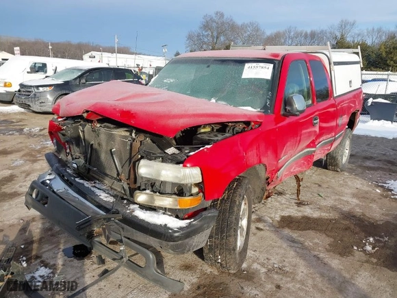 1999 Chevrolet Silverado 1500 LS with VIN 1GCEK19T8XE121004, listed as a IAAI auction lot 41557854 with 0 mi miles. Bid and sale history available at carsss.com. Image 6.