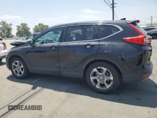 2019 Honda CR-V EX with VIN 5J6RW1H55KA047950, listed as a Copart auction lot 61030775 with 69,817 mi miles and Salvage title. Bid and sale history available at DreamBid. Image 2.
