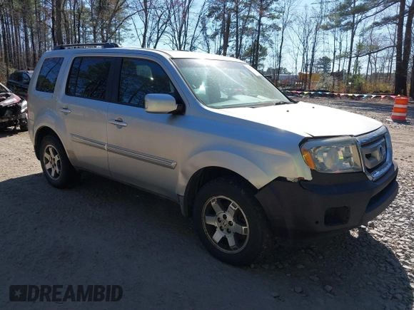 2010 Honda Pilot Touring with VIN 5FNYF4H91AB020868, listed as a IAAI auction lot 41783104 with 298,022 mi miles and . Bid and sale history available at carsss.com. Image 1.