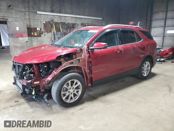 2019 Chevrolet Equinox LT with VIN 3GNAXUEV3KL367340, listed as a Copart auction lot 53789645 with Not Provided miles and Salvage Title. Bid and sale history available at DreamBid. Image 1.