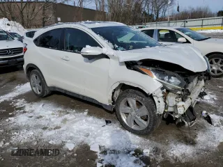 2019 Honda HR-V EX-L with VIN 3CZRU6H77KM700950, listed as a Copart auction lot 44919015 with 133,808 mi miles and Salvage Title. Bid and sale history available at carsss.com. Image 4.
