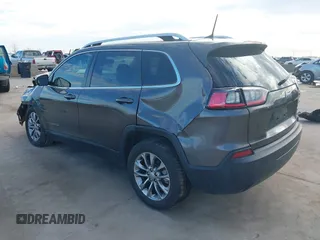 2020 Jeep Cherokee Latitude Plus with VIN 1C4PJLLB5LD639711, listed as a IAAI auction lot 41261752 with 35,609 mi miles. Bid and sale history available at carsss.com. Image 3.
