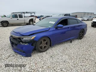 2019 Honda Accord Sport with VIN 1HGCV2E30KA024858, listed as a Copart auction lot 45764745 with 75,895 mi miles and Salvage title. Bid and sale history available at DreamBid. Image 1.