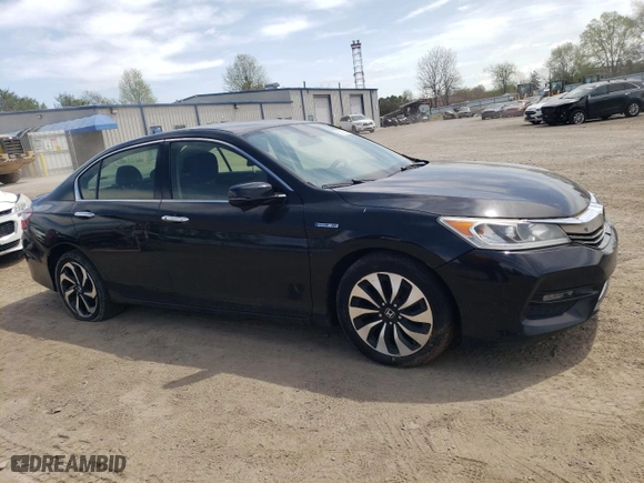2017 Honda Accord Hybrid with VIN JHMCR6F37HC001257, listed as a Copart auction lot 53875845 with 269,117 mi miles and Clean Title. Bid and sale history available at carsss.com. Image 4.