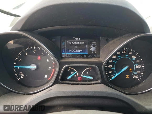 2013 Ford Escape SEL with VIN 1FMCU9H94DUA50063, listed as a Copart auction lot 63008005 with 225,421 mi miles and Salvage title. Bid and sale history available at DreamBid. Image 9.