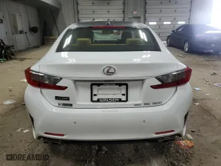 2015 Lexus RC 350 with VIN JTHSE5BC2F5003314, listed as a Copart auction lot 51590075 with 104,978 mi miles and Clean Title. Bid and sale history available at carsss.com. Image 6.