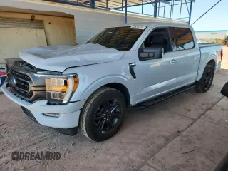 2021 Ford F-150 XL with VIN 1FTEW1C83MKD01786, listed as a Copart auction lot 60635105 with 93,861 mi miles and Salvage title. Bid and sale history available at DreamBid. Image 1.