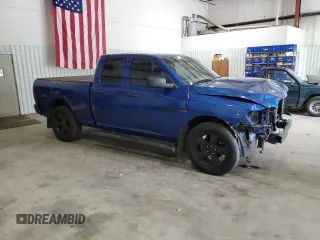 2018 Ram 1500 Express with VIN 1C6RR7FTXJS351180, listed as a Copart auction lot 50388915 with 118,960 mi miles and Salvage Title. Bid and sale history available at carsss.com. Image 4.