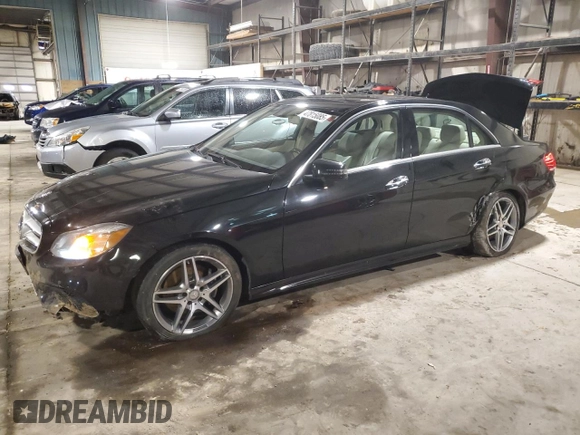 2016 Mercedes-Benz E-Class E 350 Luxury with VIN WDDHF8JB2GB244513, listed as a Copart auction lot 47815085 with 111,674 mi miles and Salvage Title. Bid and sale history available at carsss.com. Image 1.