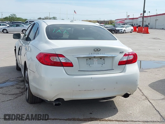 2013 Infiniti M with VIN JN1BY1AP4DM511067, listed as a IAAI auction lot 41890196 with 316,837 mi miles and . Bid and sale history available at DreamBid. Image 16.