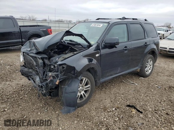 2009 Mercury Mariner Premier z VIN 4M2CU87G89KJ09224, wystawiony jako Copart lot #87087034 z przebiegiem Nie podano mil oraz Szkoda całkowita • Salvage title. Historia ofert i sprzedaży dostępna na DreamBid. Obrazek 1.