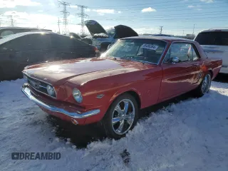 1966 Ford Mustang с VIN 6R07A104047, выставлен на аукционе Copart как лот 85486364 с пробегом Не указан миль и Списание • Salvage title. История ставок и продаж доступна на DreamBid. Изображение 1.