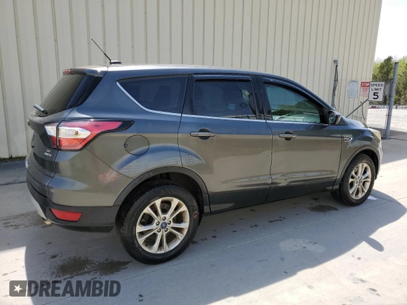 2017 Ford Escape SE with VIN 1FMCU9GD2HUE04934, listed as a Copart auction lot 50242645 with 166,276 mi miles and Clean Title. Bid and sale history available at carsss.com. Image 3.