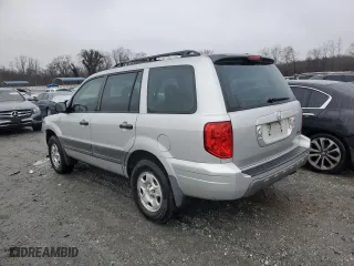 2004 Honda Pilot LX with VIN 2HKYF18124H555240, listed as a Copart auction lot 45273385 with 250,091 mi miles and Salvage Title. Bid and sale history available at carsss.com. Image 2.