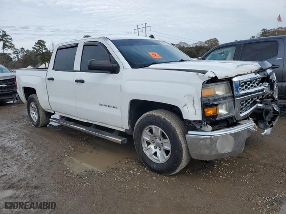 2014 Chevrolet Silverado 1500 LT with VIN 3GCPCREC2EG488206, listed as a Copart auction lot 42610915 with 162,598 mi miles and Salvage Title. Bid and sale history available at carsss.com. Image 4.