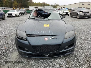 2004 Mazda RX-8 with VIN JM1FE173840119115, listed as a Copart auction lot 80307404 with Not Provided miles and Salvage Title. Bid and sale history available at carsss.com. Image 5.
