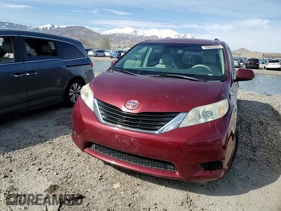 2012 Toyota Sienna LE AAS with VIN 5TDKK3DC5CS251140, listed as a Copart auction lot 50882805 with 219,401 mi miles and Salvage Title. Bid and sale history available at carsss.com. Image 11.